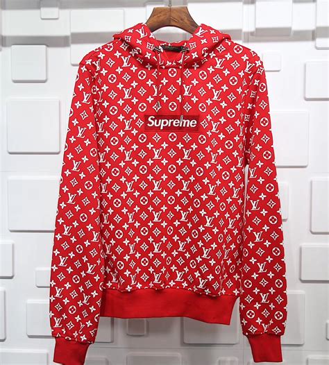 sudadera louis vuitton|supreme louis vuitton hoodie xxl.